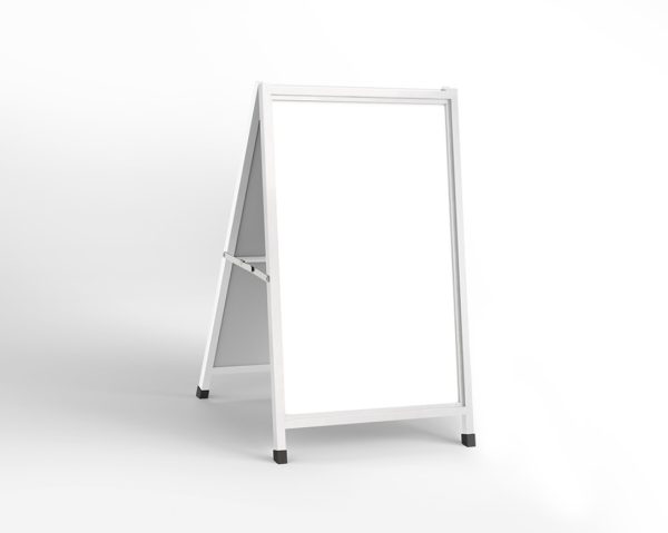 Blank A Sign Mockup PSD