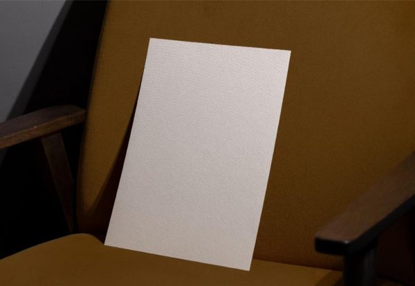 Blank A4 Poster Mockup PSD