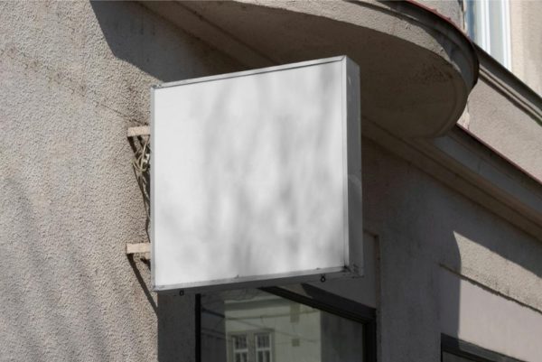 Blank Square Box Mockup PSd
