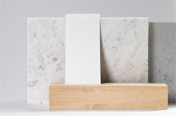 Blank Standing DL Flyer Mockup