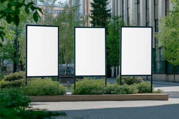 Three City Posters Mockup PSD - Image 2