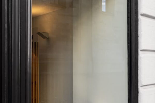 Blank Window Logo Mockup