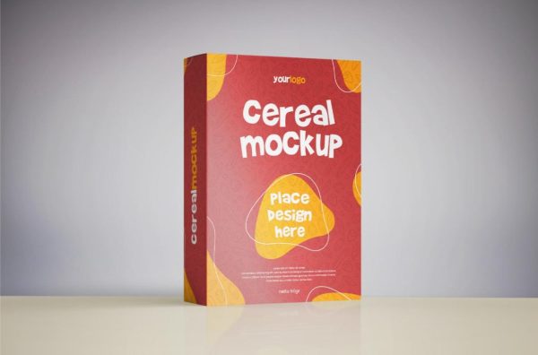 Cereal Box Mockup Download
