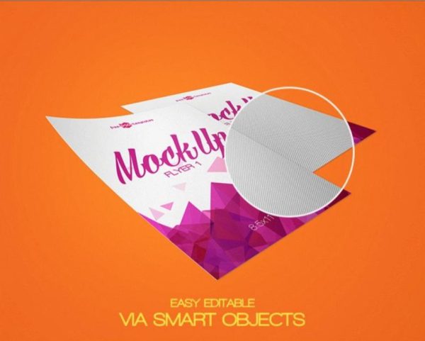 Easy Editable Flyer Mockup
