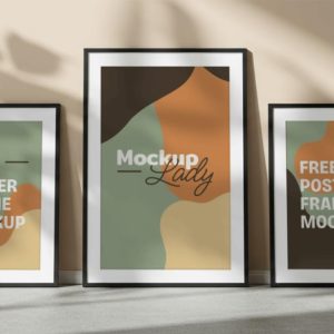 Framed Poster Mockup PSD (1)