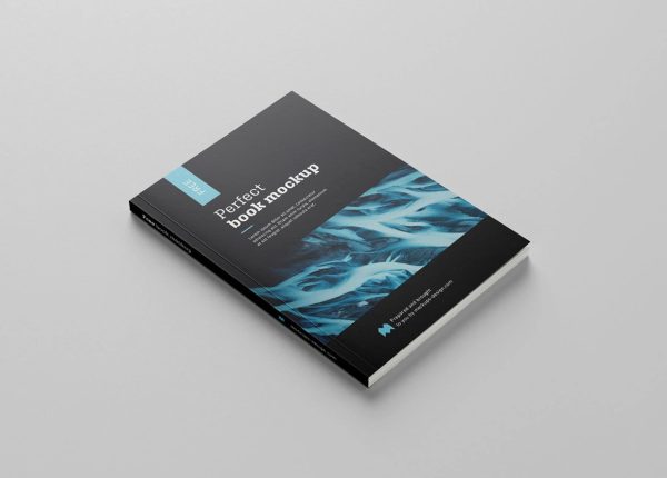 Free Book Mockup PSD