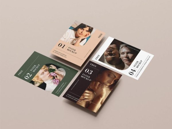 Minimal Flyer Mockup PSD