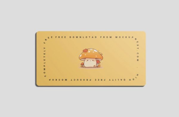 On Floor Sticker Mockup PSD