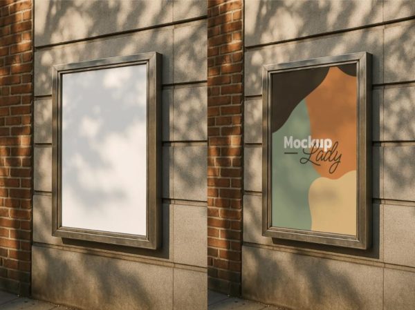 Street Poster Mockup PSD Template - Image 2