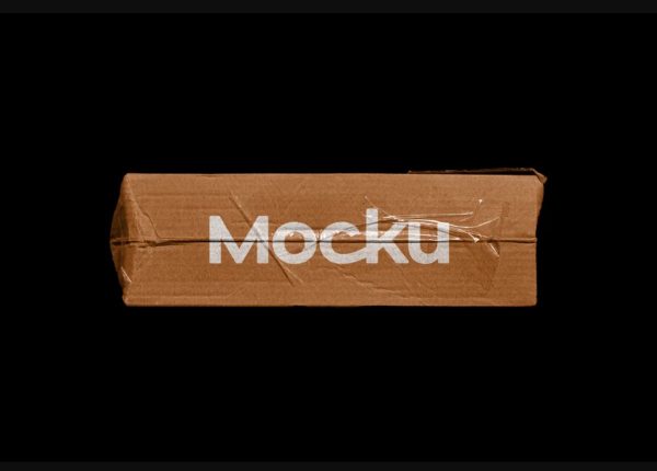 Side View Mailer Box Mockup