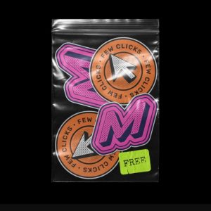 Single Sticker in Bag Mockup