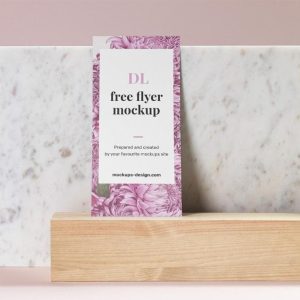 Standing DL Flyer Mockup