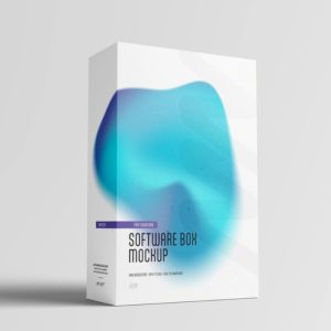 Thick Software Box Mockup