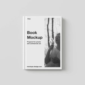 Top View Book Mockup PSD