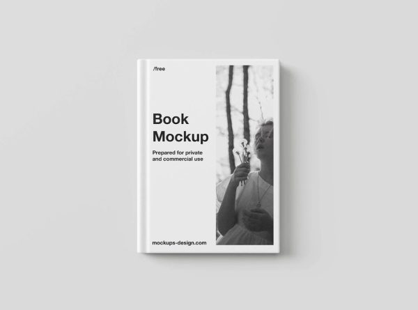 Top View Book Mockup PSD