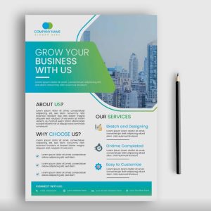 Top View Poster Mockup