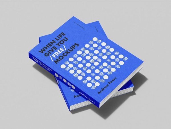 Two Books Mockup PSD