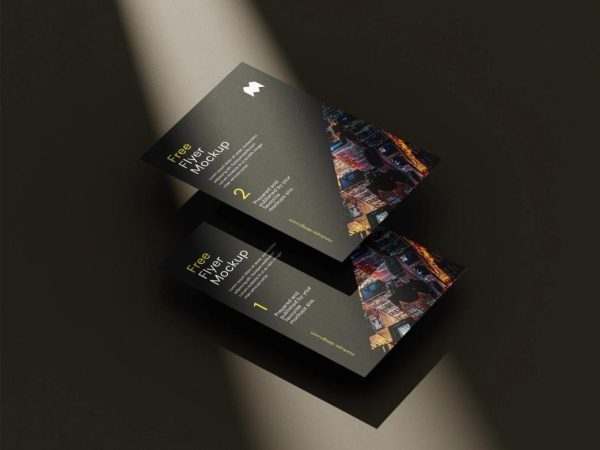 Two In Air Flyer Mockups