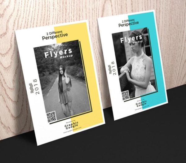 Two Unique Flyer Mockups