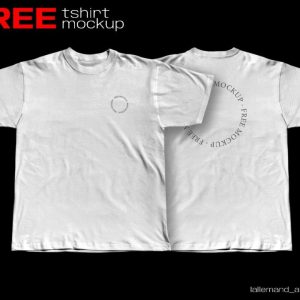 4K T Shirt Mockup PSD