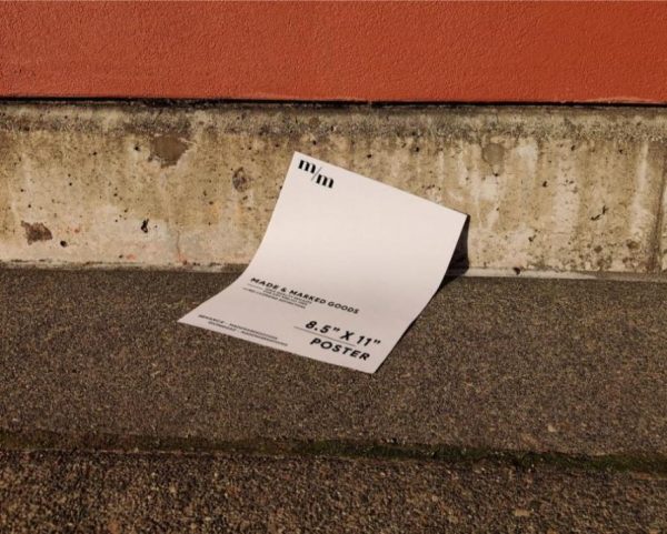 A4 Poster on Floor Mockup (1)