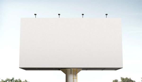 Blank Billboard Sign Mockup