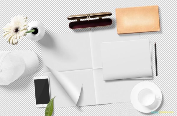 Blank Newspaper Ad Mockup