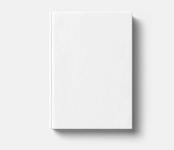 Blank Paperback Mockup PSD
