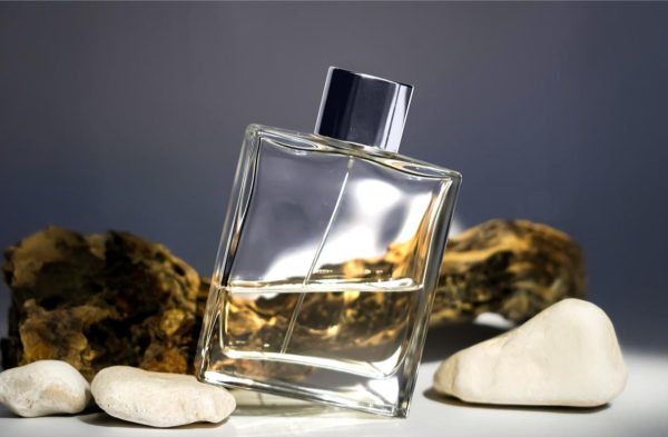Blank Perfume Bottle Mockup PSD