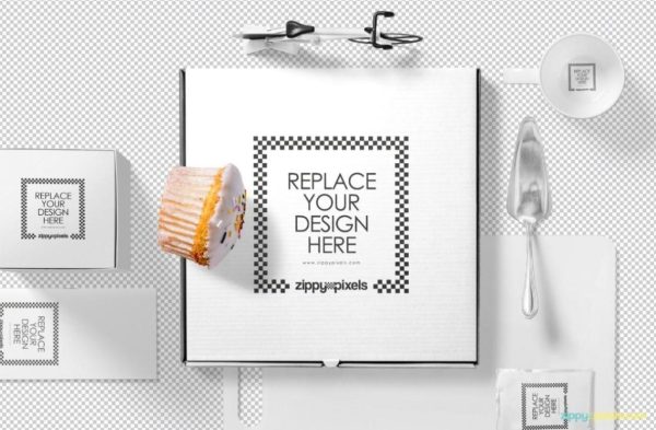 Blank Pizza Store Mockup PSD (1)