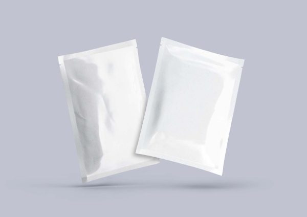 Blank Sachet Branding Mockup PSD