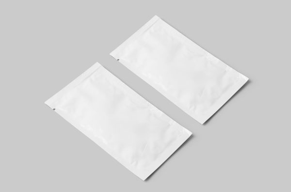 Blank sachet Mockup PSD