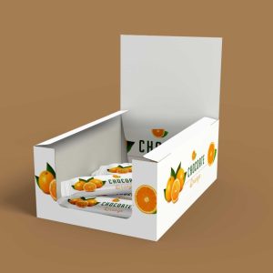 Chocolate Box Packaging Mockup PSD