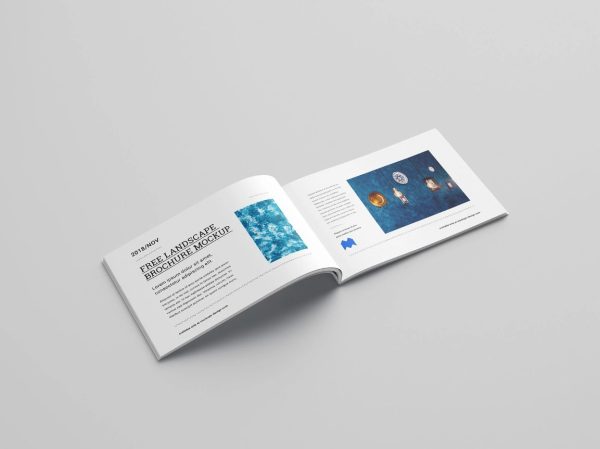 Clean Brochure Mockup PSd