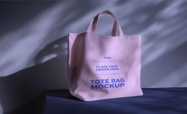 Clean Tote Bag Branding Mockup
