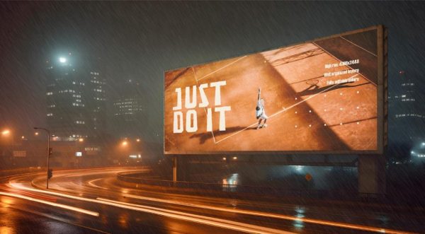 Close Up Billboard Mockup