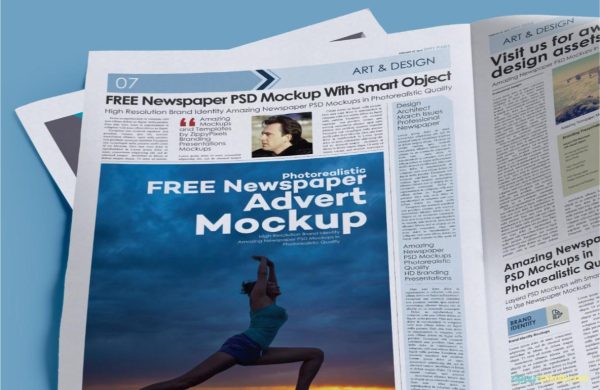 Unique Print Ad Mockup PSD - Image 4