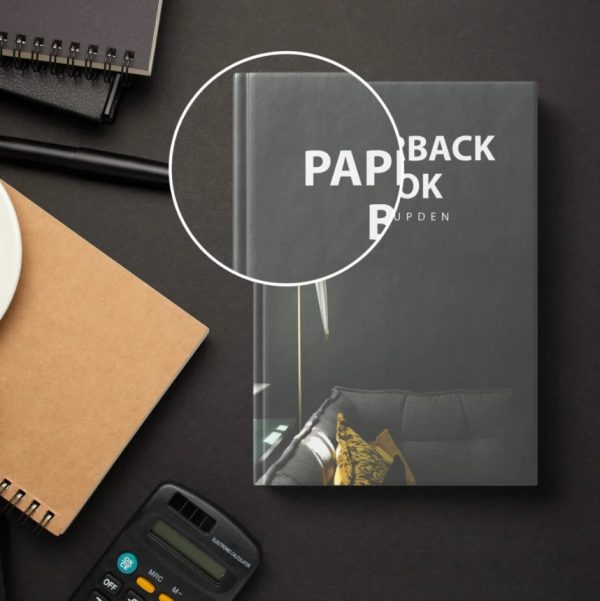 Paperback Book Cover Mockup PSD - Image 3