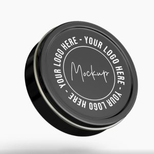 Cosmetics Tin Mockup PSD