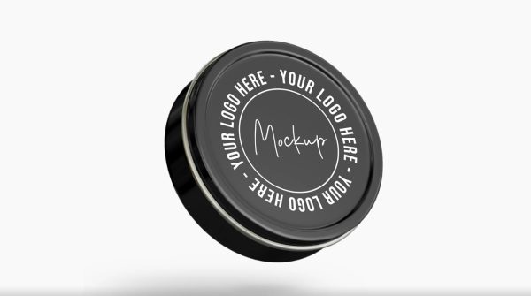 Cosmetics Tin Mockup PSD