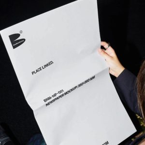 Creative Newspaper Mockup PSD