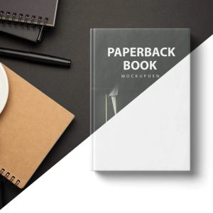 Editable Book Cover Mockup