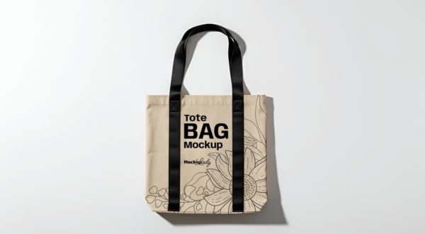 Flat Style Canvas Mockup
