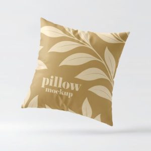 Floating Style Pillow Design Mockup Template
