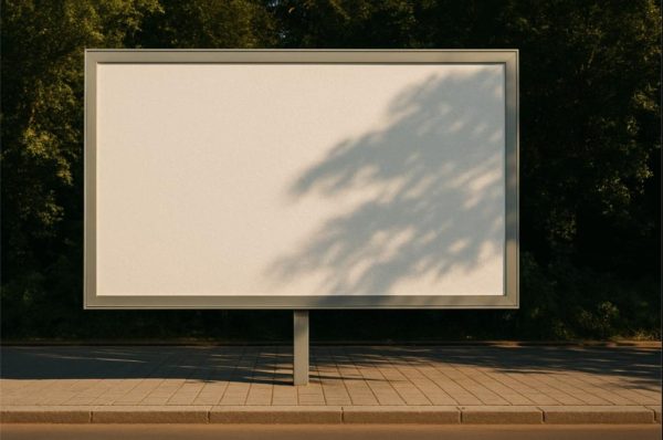 Free Blank Billboard Ad Mockup