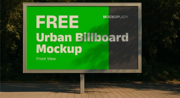 Front View Billboard Ad Mockup (4)