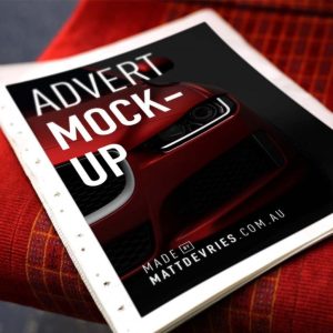 Full Page Newspaper Mockup