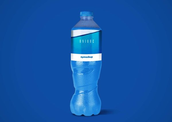 Fully Editable Bottle Label Mockup