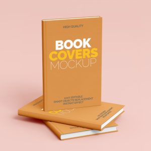 High Quality Book Cover Mockup