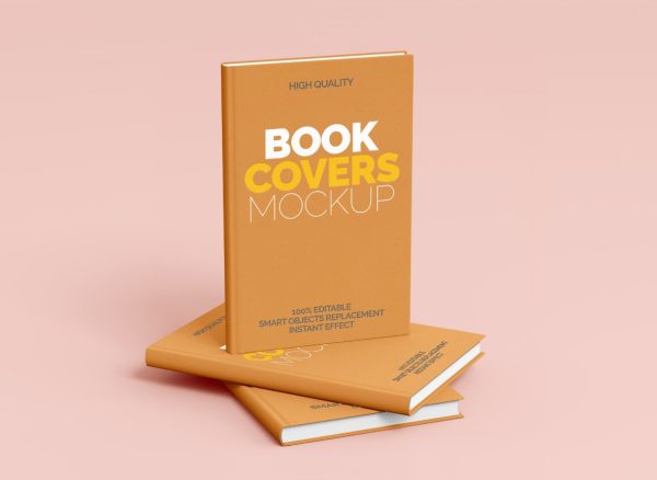 High Quality Book Cover Mockup